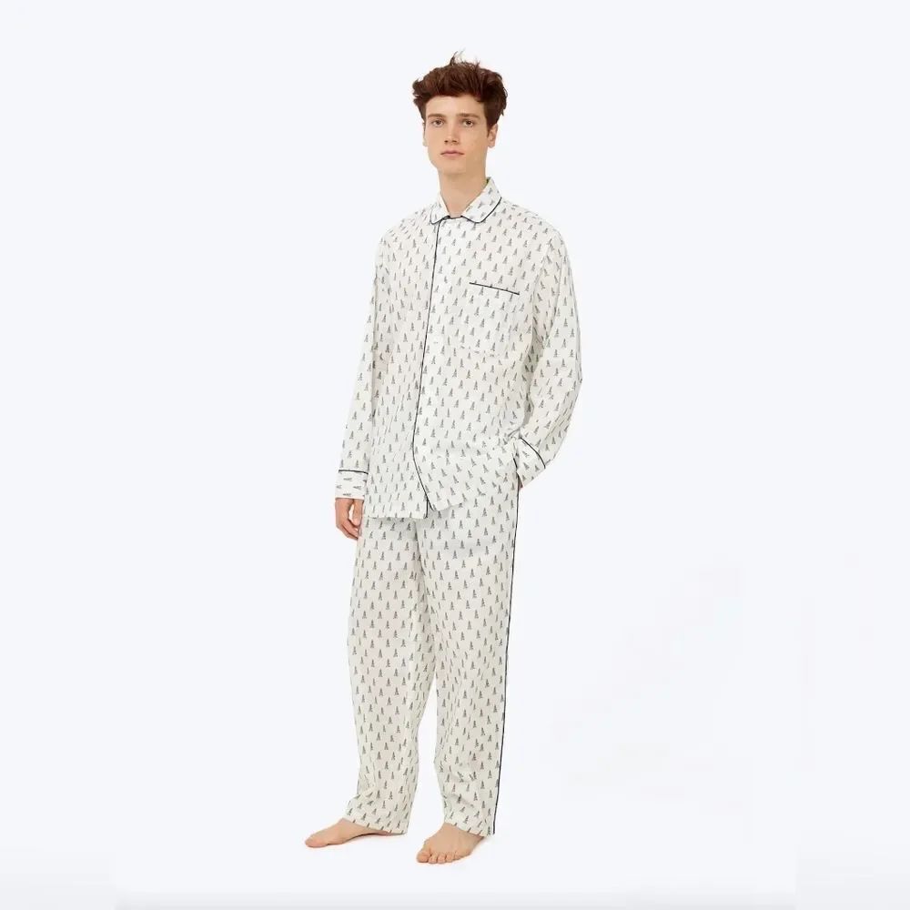 David Lynch Foundation x Sleepy Jones Pajama Pants Ponderosa Pine XS *pants only